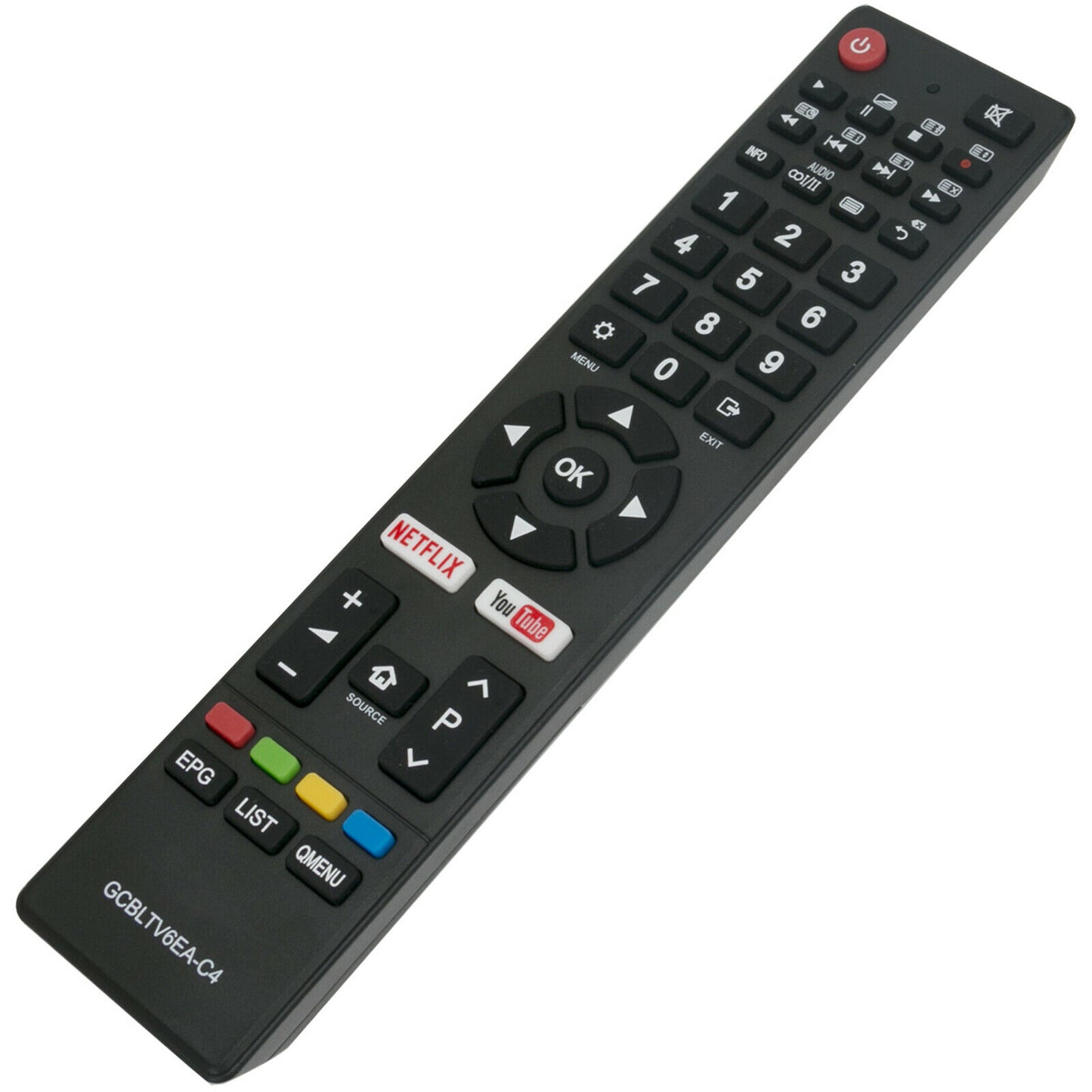 New GCBLTV6EA-C4 Remote Control for CHIQ TV U75G8 U70G8 U50G9 U55G7 U55G6 L43G5