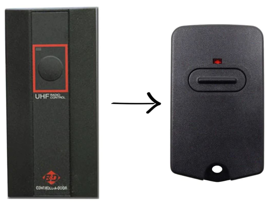 B&D MPC2/MPC 2 Compatible Garage/Gate Remote Cloner BND - Controll-A-Door TX318
